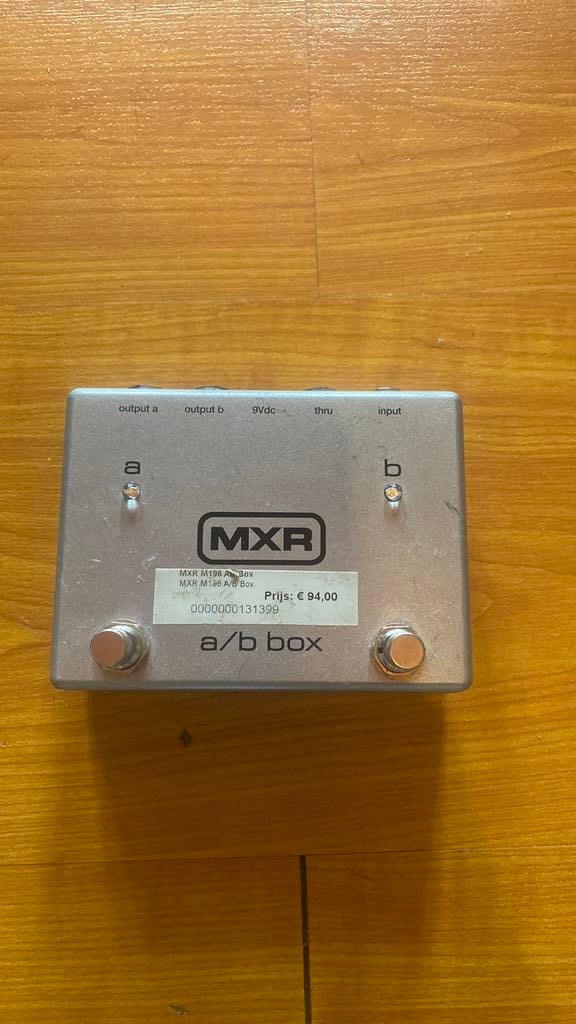 MXR A/B box, Muziek en Instrumenten, Ophalen, Zo goed als nieuw