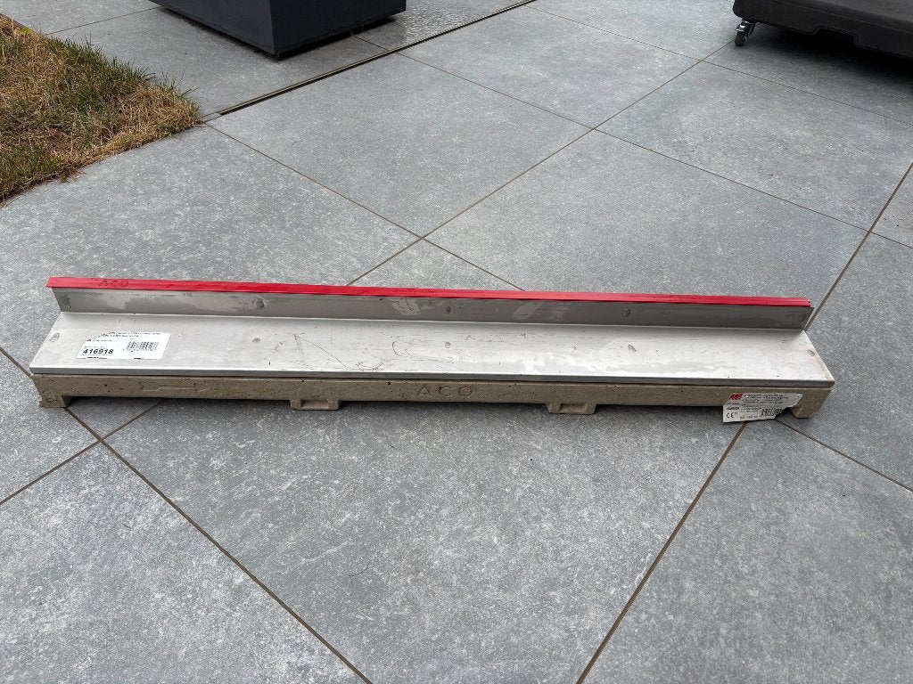 Aco afvoergoot met fijne sleuf, Ophalen, Nieuw, Minder dan 2 meter, Overige materialen