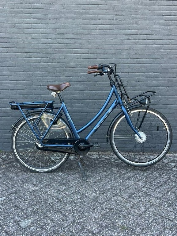 vélo électrique Freebike Bronx E-Transporter N3 bleue 400 Wh, Autres marques, Enlèvement ou Envoi, 50 km par batterie ou plus