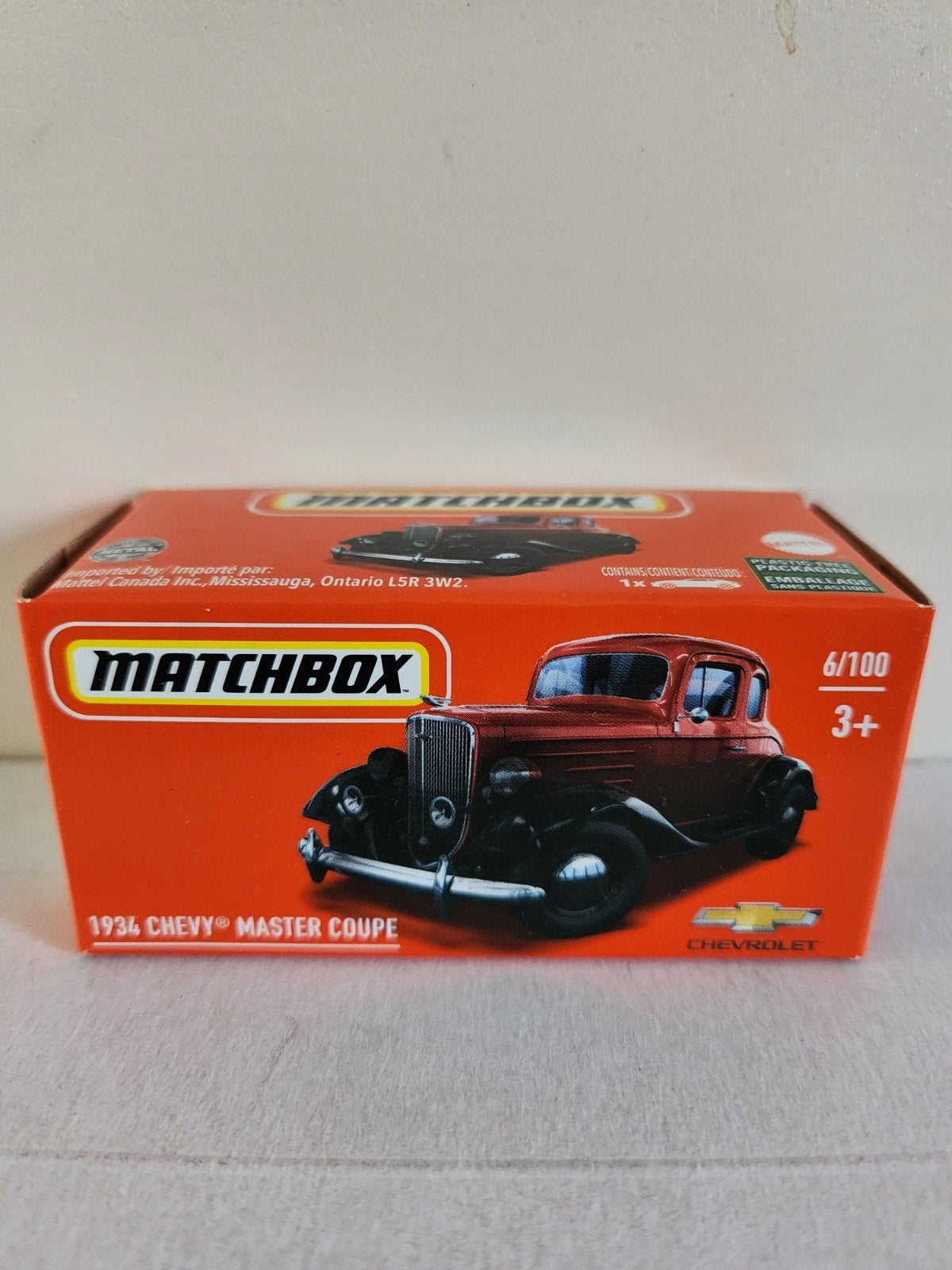 Matchbox Power Grabs 1934 Chevy Master Coupe (2021), Ophalen of Verzenden