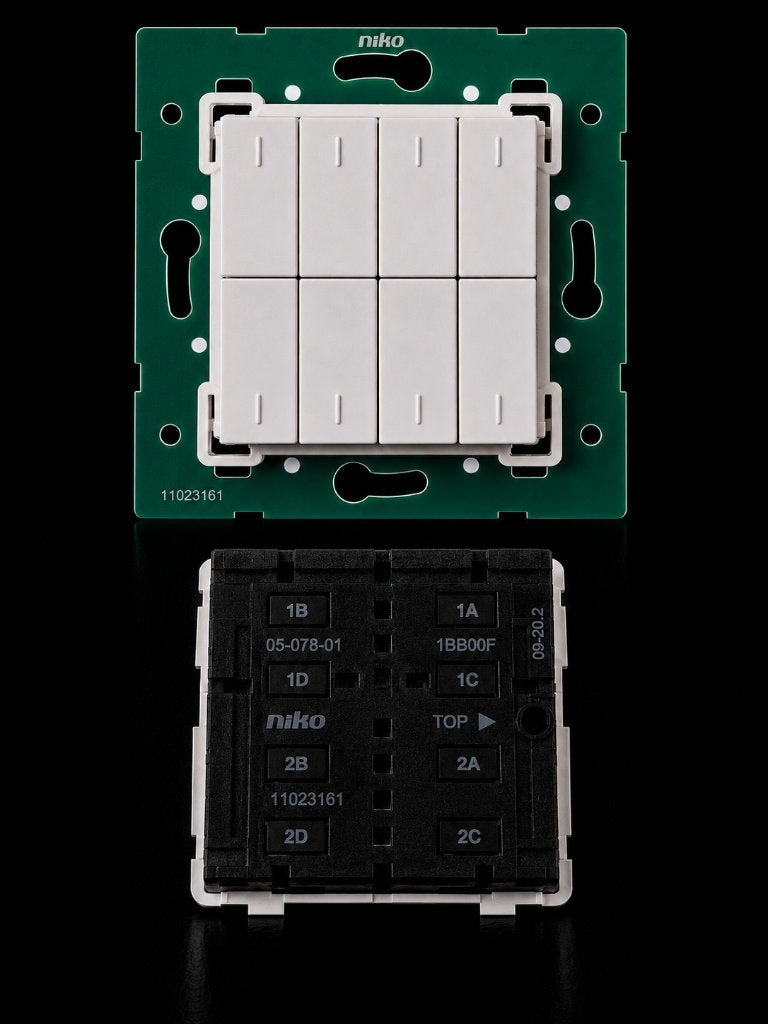 Nikobus busdrukknoppen 05-060-01 | 05-064-01 | 05-078-01, Hobby en Vrije tijd, Elektronica-componenten, Verzenden, Zo goed als nieuw
