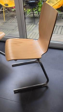 Paire de chaises design, 2 pièces , prix 100€, Enlèvement ou Envoi, Comme neuf