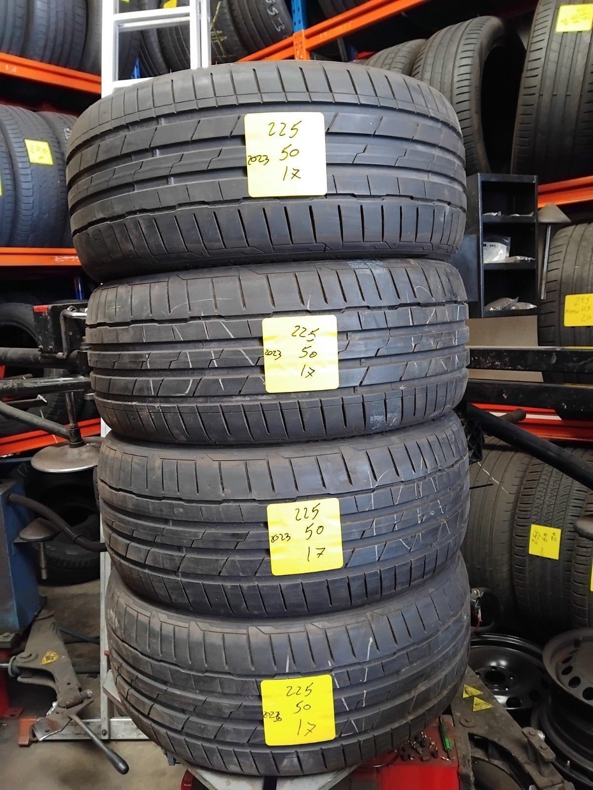 2255017 225/50/17 225/50r17 Hankook d'été, Enlèvement