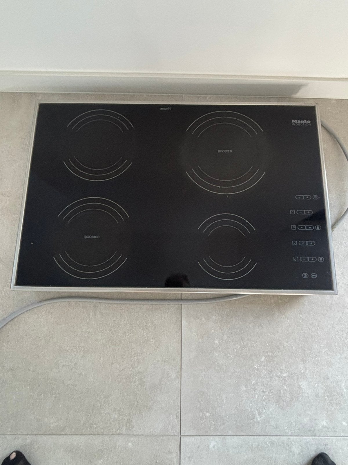 Miele inductie kookvuur, Ophalen, Zo goed als nieuw