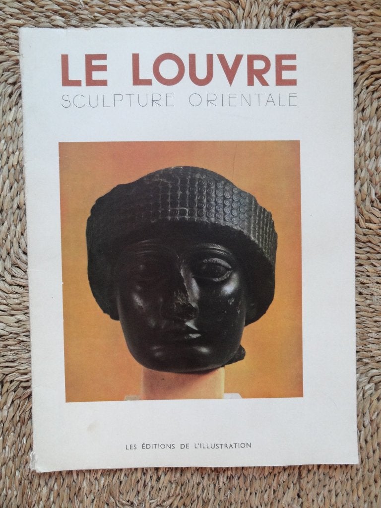 Le Louvre,sculpture orientale, tekst André Parrot, Overige herkomsten, Verzenden, Overige typen, Papier/karton
