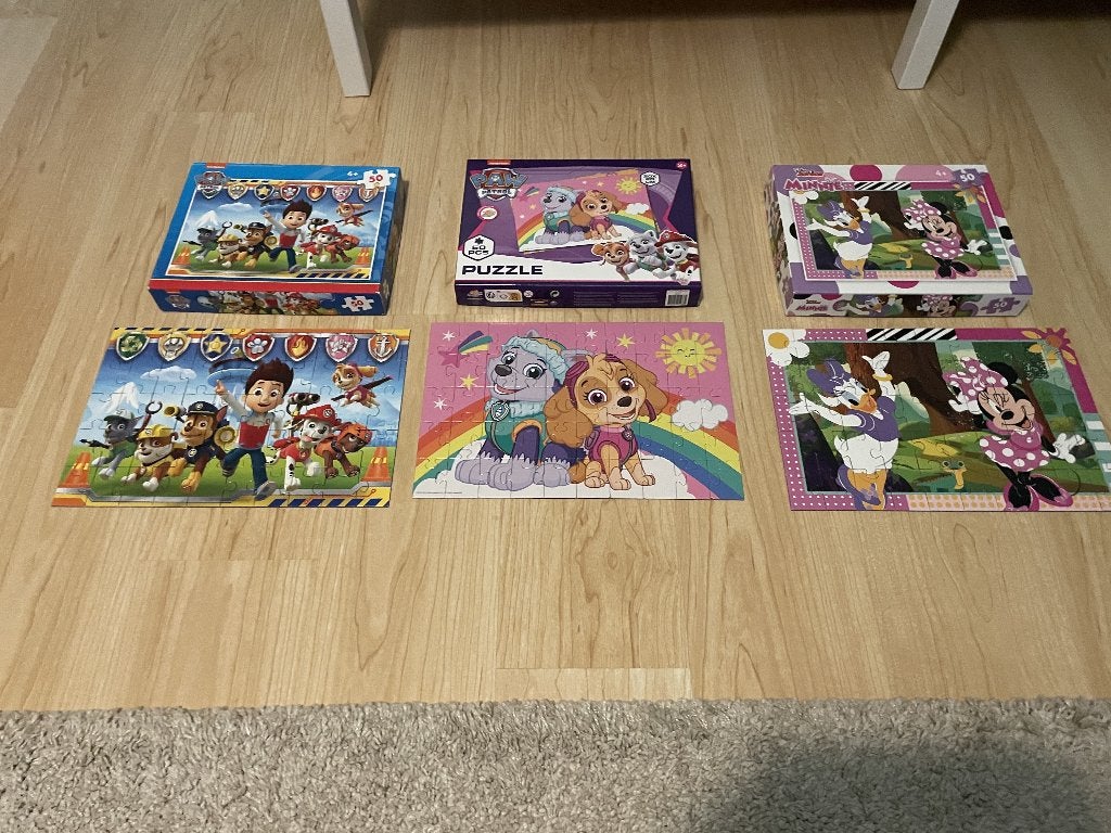 Puzzelset van 50 stukjes, Ophalen, 10 tot 50 stukjes, Zo goed als nieuw, 2 tot 4 jaar