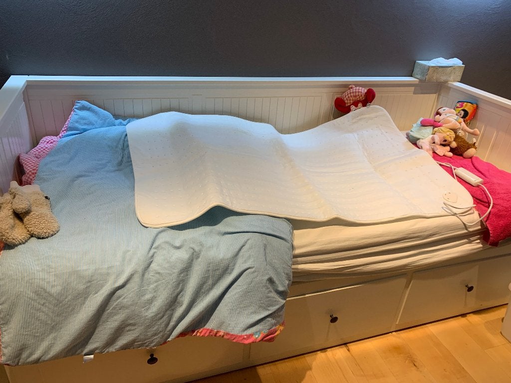 Tomado elektric warming underblanket, Ophalen, Gebruikt, Eenpersoons, Wit
