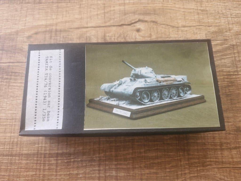 1/35 Conversion Kit T34/76 Turret on Tamiya T34/76 1942 Base, Hobby en Vrije tijd, Modelbouw | Auto's en Voertuigen, Overige merken