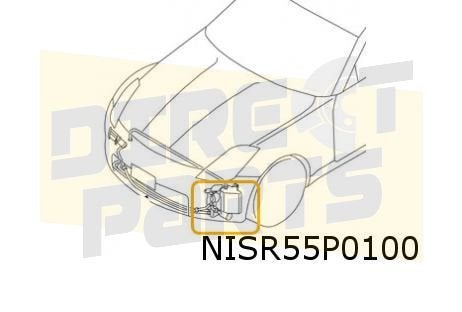 Nissan 350Z Coupe / 350Z Roadster (Z33) koplampsproeiervloei, Neuf, -, -, -