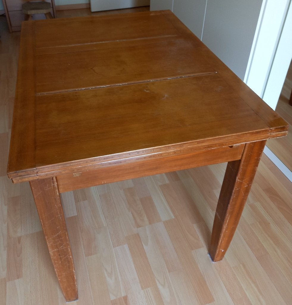 oude tafel, Ophalen