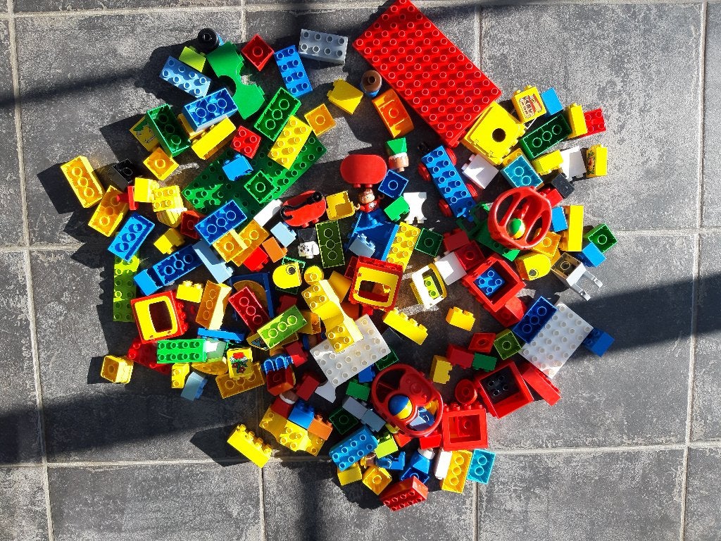 Lego Duplo losse blokken, Enlèvement, Comme neuf, Briques en vrac, Duplo