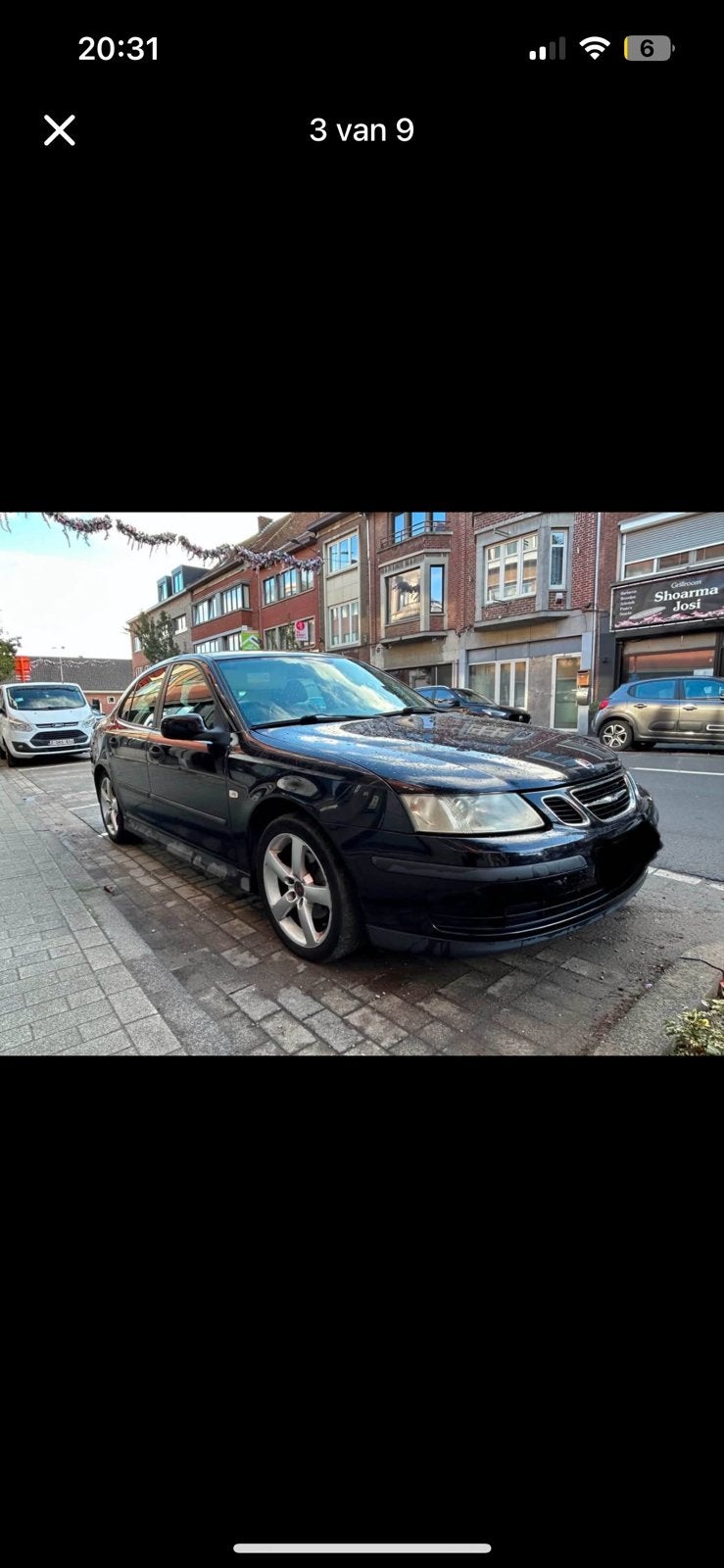 Saab 9-3, Auto's, Voorwielaandrijving, 113 kW, Beige, 4 cilinders