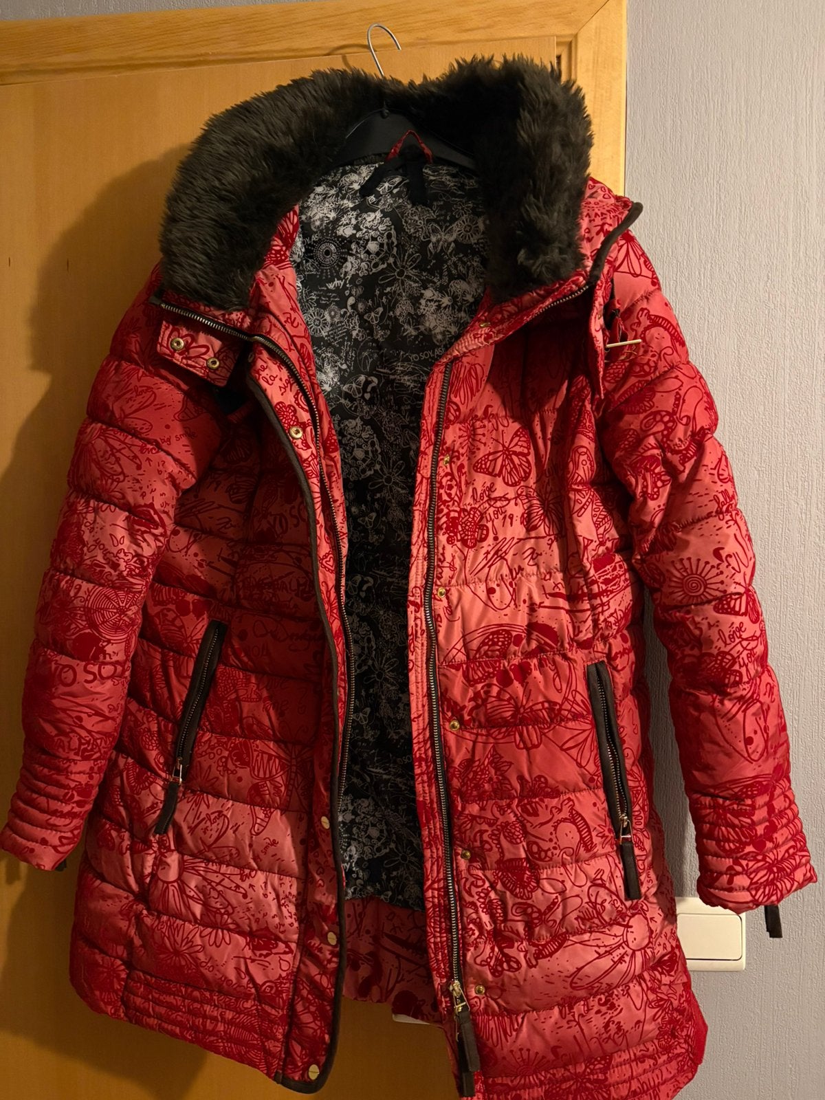 Desigual jas – maat 46, Ophalen, Zo goed als nieuw, Maat 46/48 (XL) of groter