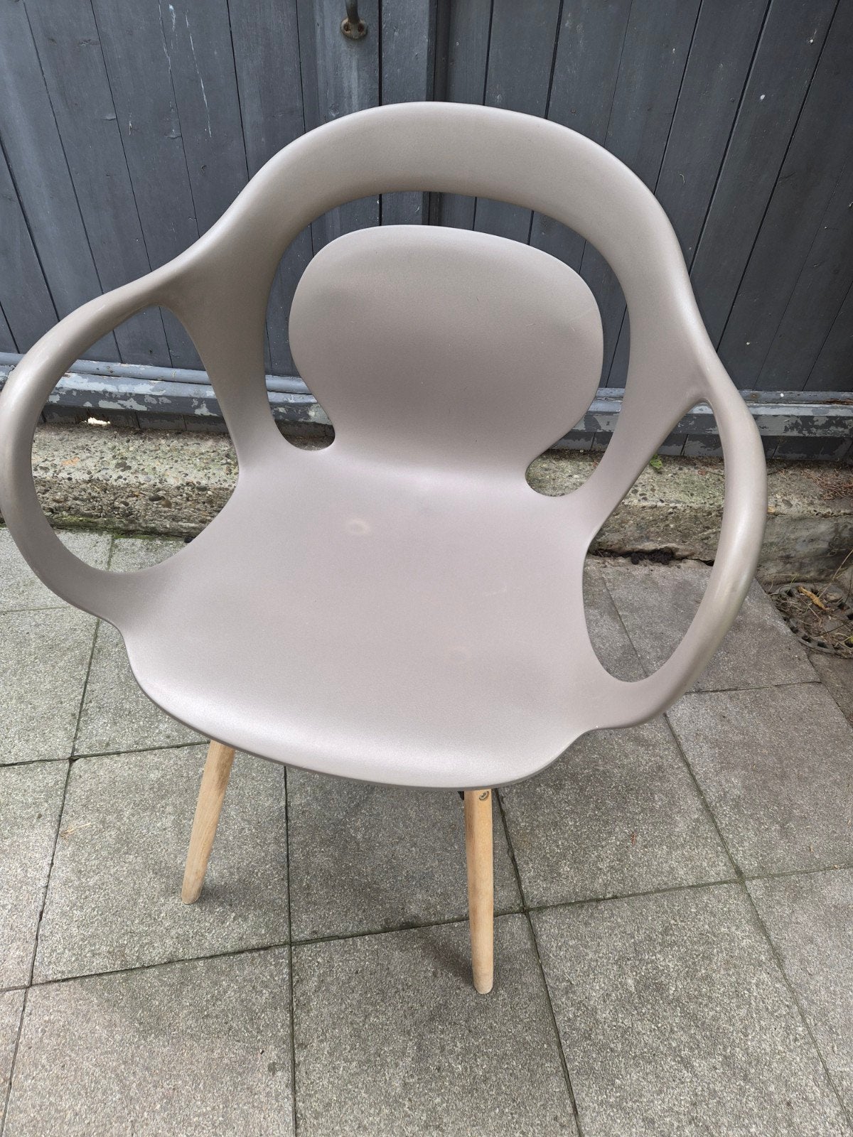 4 gratis stoelen, Tuin en Terras, Ophalen, Gebruikt, Kunststof