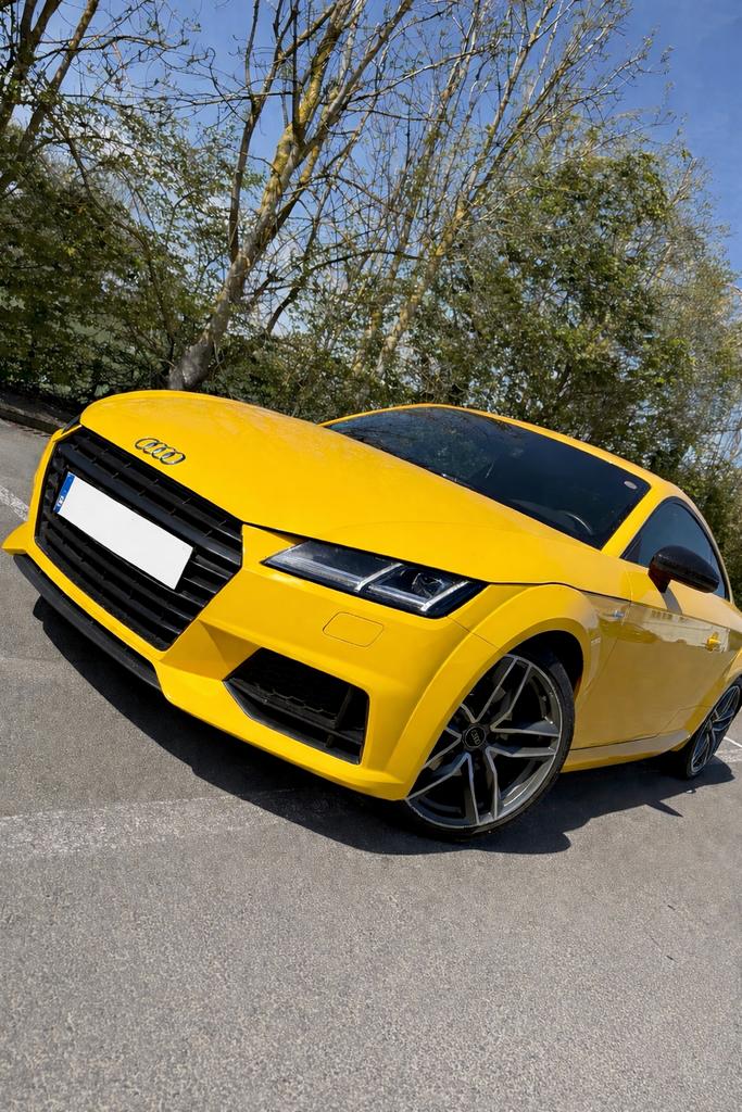 Audi TT TFSI S-Line Pro, Autos, Euro 6, Boîte manuelle, Noir, Phares entièrement LED