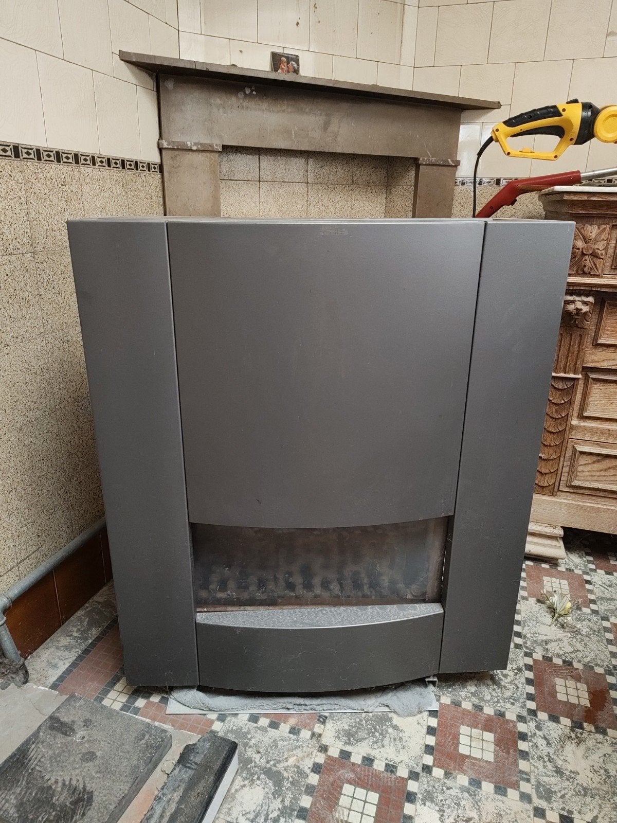 Chauffage au gaz (fonctionnant), Enlèvement, Chauffage à gaz