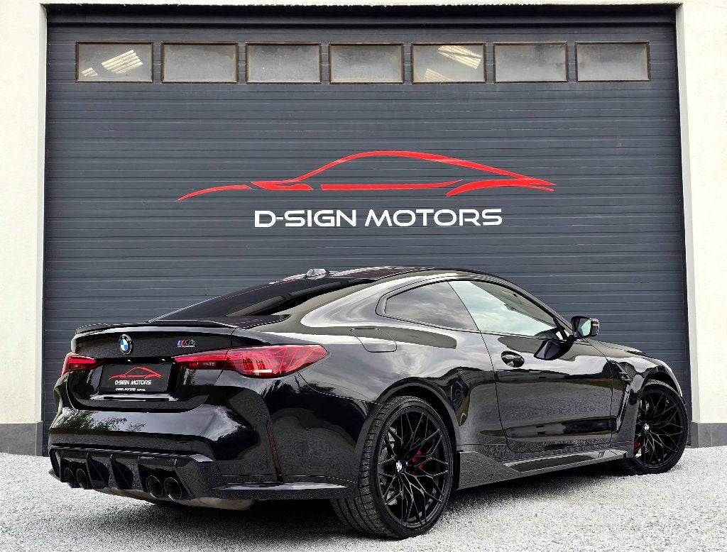 BMW M4 COMPETITION 3.0 XAS (530pk) M PERF 2024 38.992km FULL, Auto's, BMW, Automaat, 2993 cc, Zwart, Vierwielaandrijving