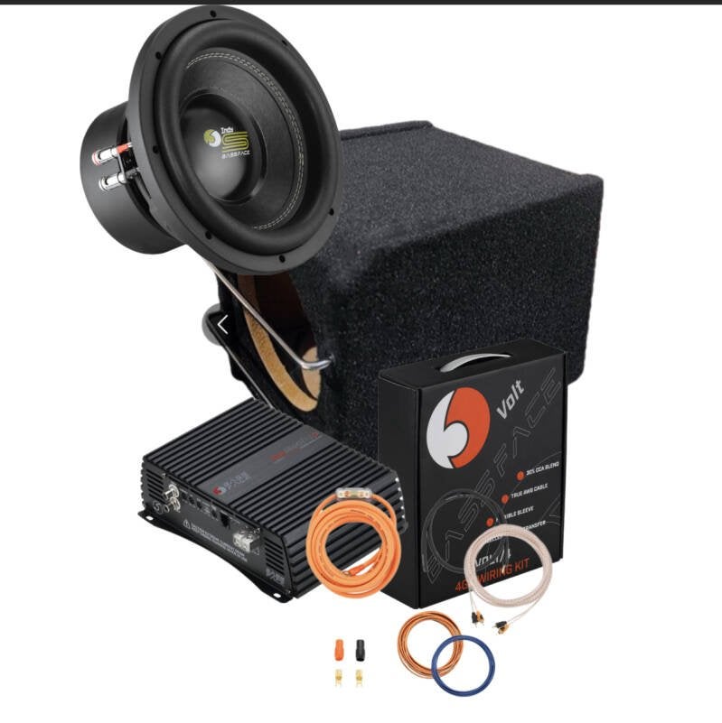 Midi Power pack 4 - BASSFACE - 10 inch - 1000 watt RMS, Autos : Divers, Haut-parleurs voiture