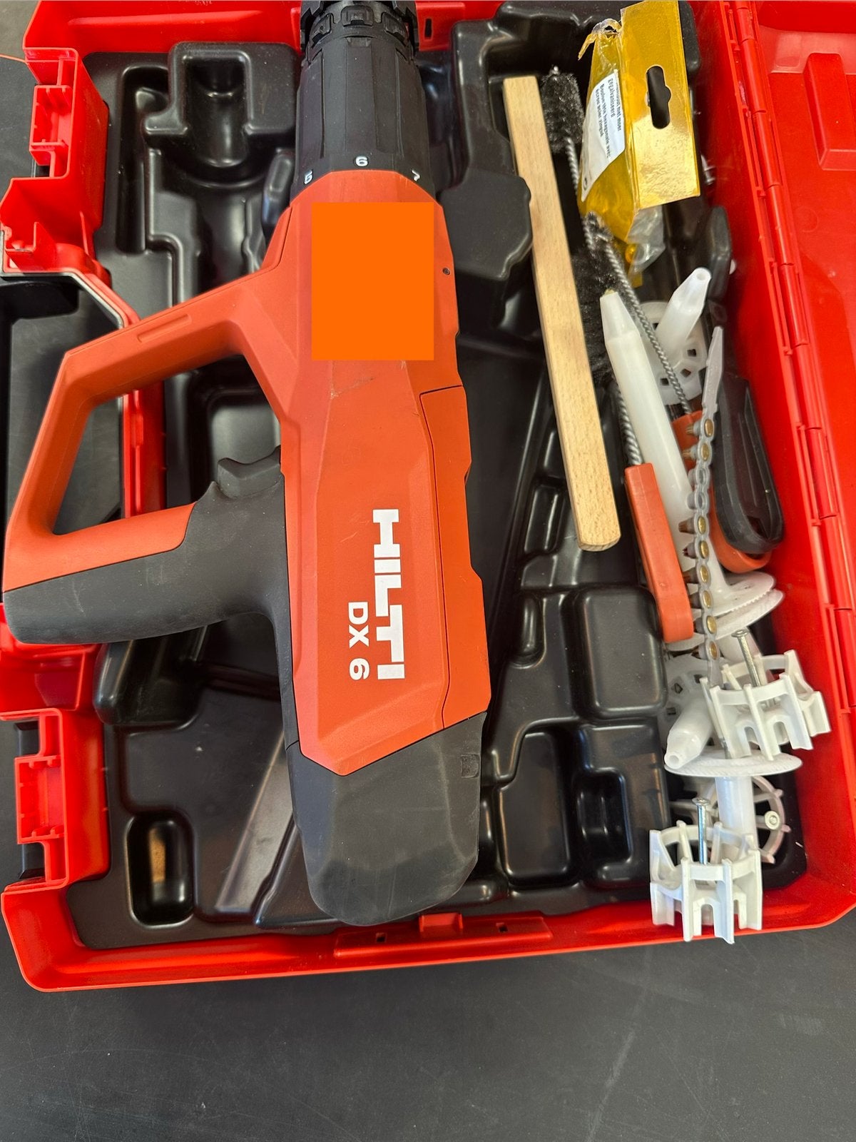 Hilti dx6-f8 kruitschiethamer, Ophalen of Verzenden, Zo goed als nieuw