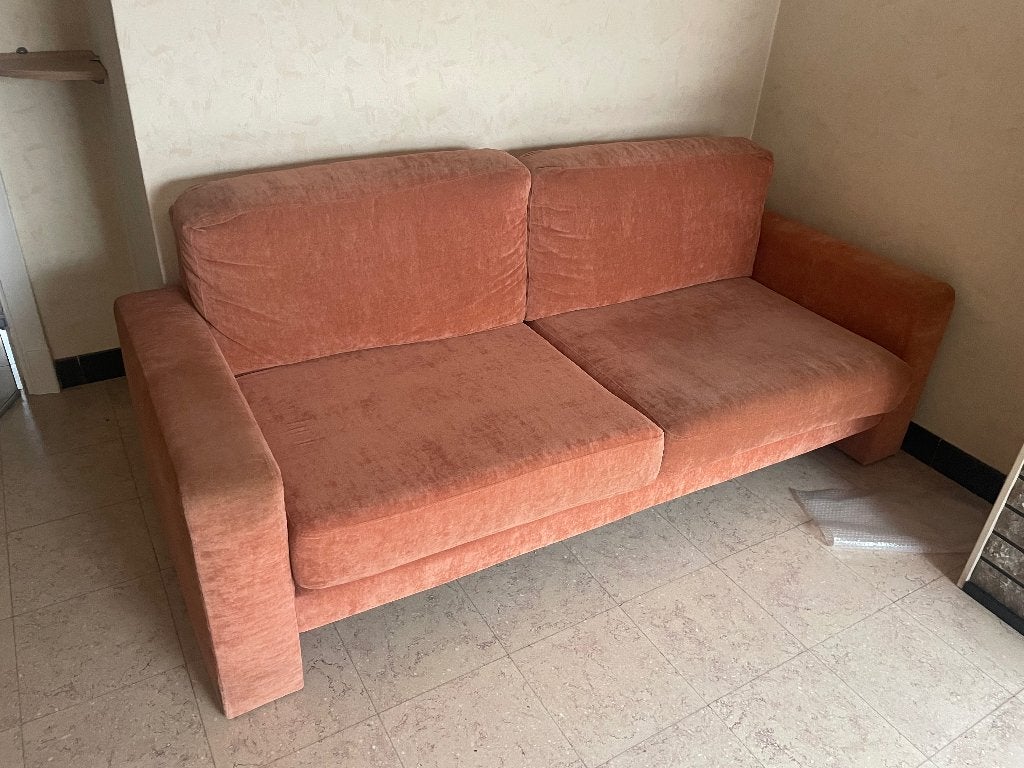 Zetel, Huis en Inrichting, Ophalen, Gebruikt, Driepersoons, 75 tot 100 cm