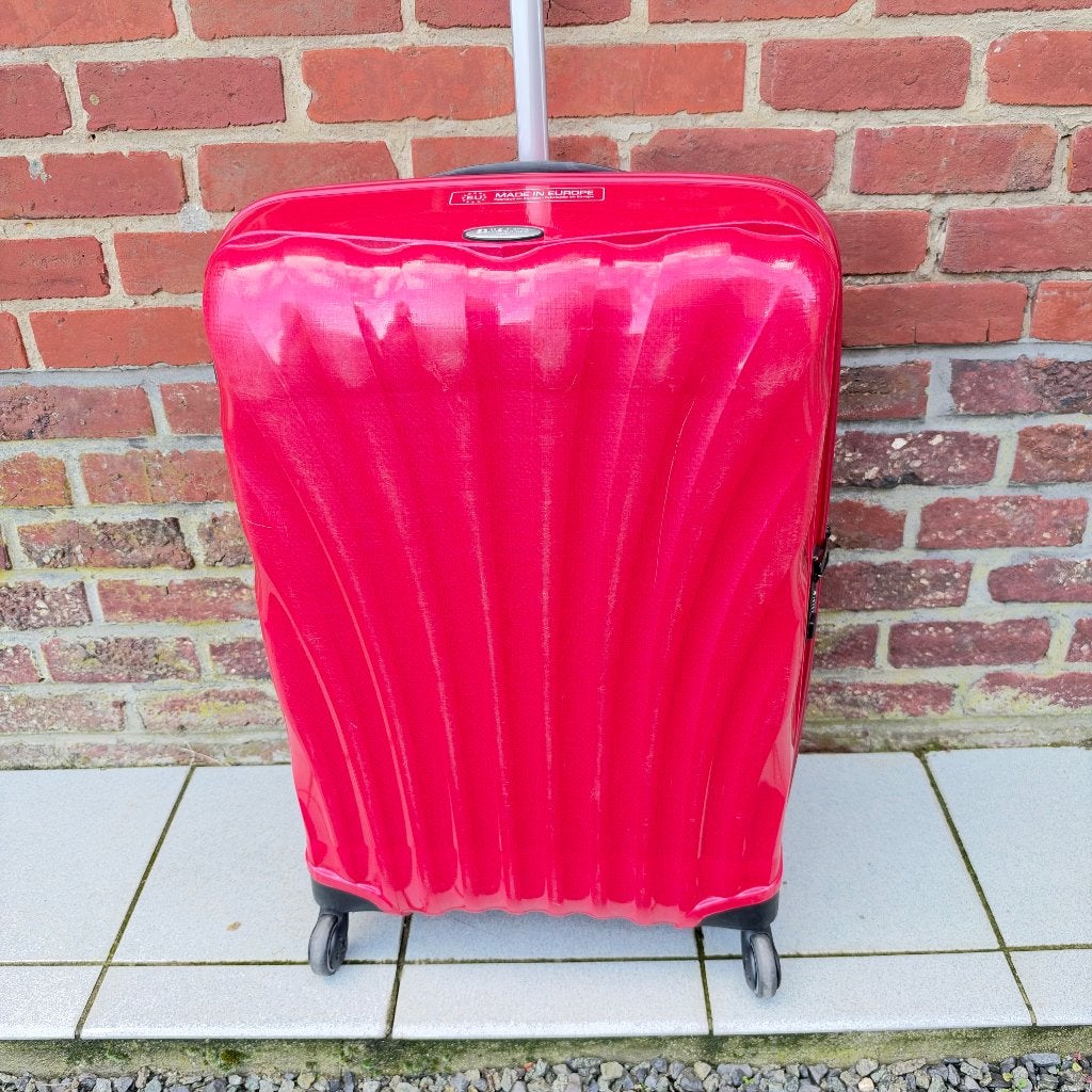 Samsonite cosmolite 75 cm , nette staat , gebruikt, Uitschuifbare handgreep, Gebruikt, Hard kunststof, 45 tot 55 cm