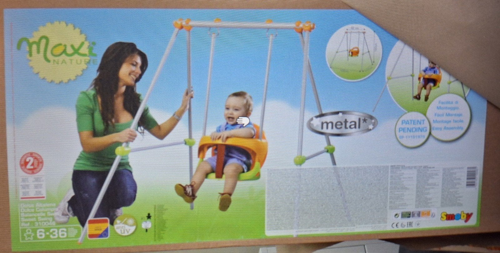 babyschommel, Kinderen en Baby's, Ophalen, Zo goed als nieuw