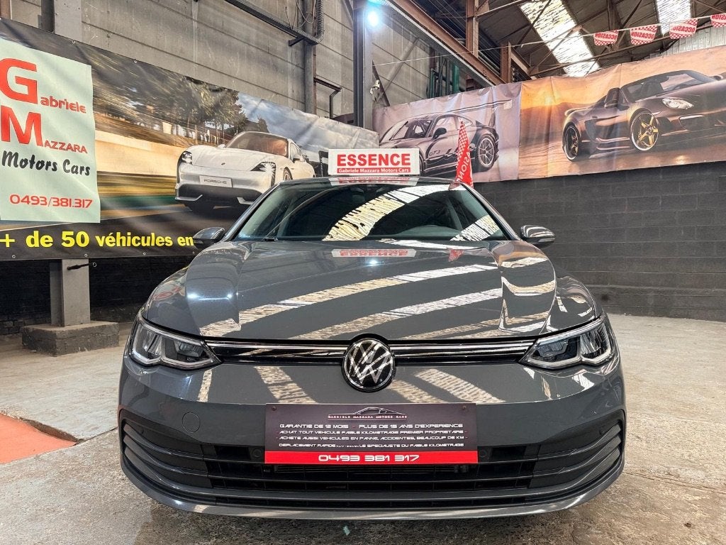 Volkswagen Golf 8 1.0i Cockpit CarPlay GPS Airco LED, Argent ou Gris, Achat, Euro 6, Entreprise