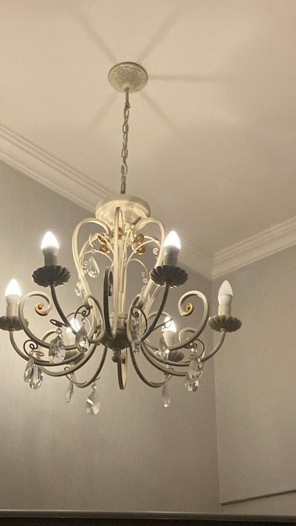 Lampen en kroonluchters, Huis en Inrichting, Lampen | Kroonluchters, Zo goed als nieuw, Ophalen