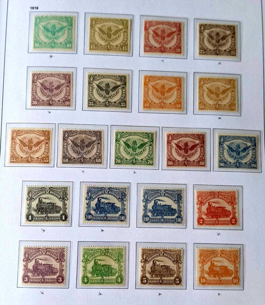 België nrs: TR58/78 ( le havre uitgifte) OBP 900 euro, Ophalen of Verzenden, Postfris