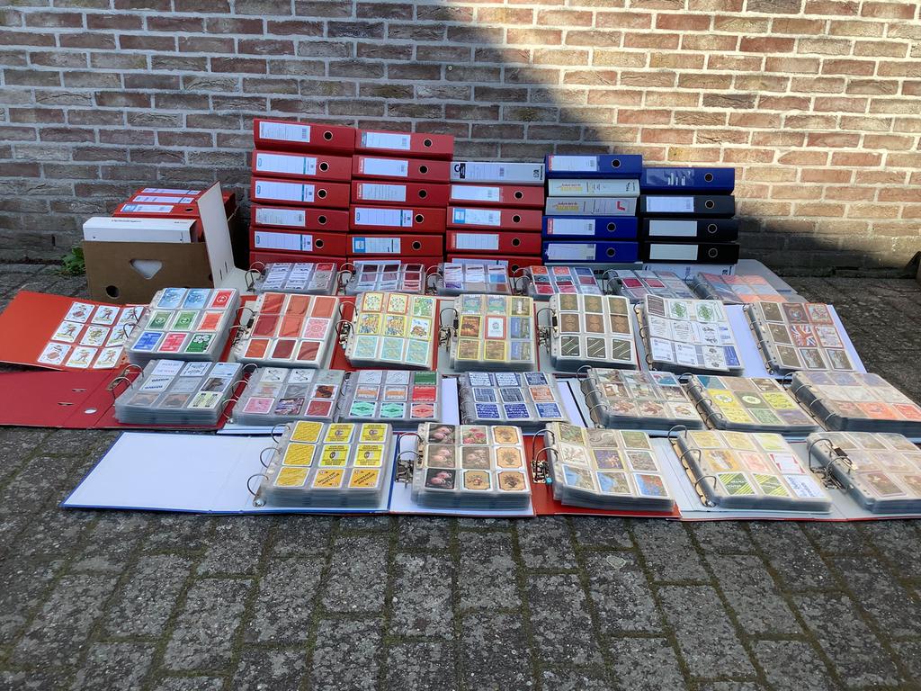 Hele grote verzameling jokers achterkanten. +/-60 kaften!, Enlèvement, Utilisé, Joker(s)