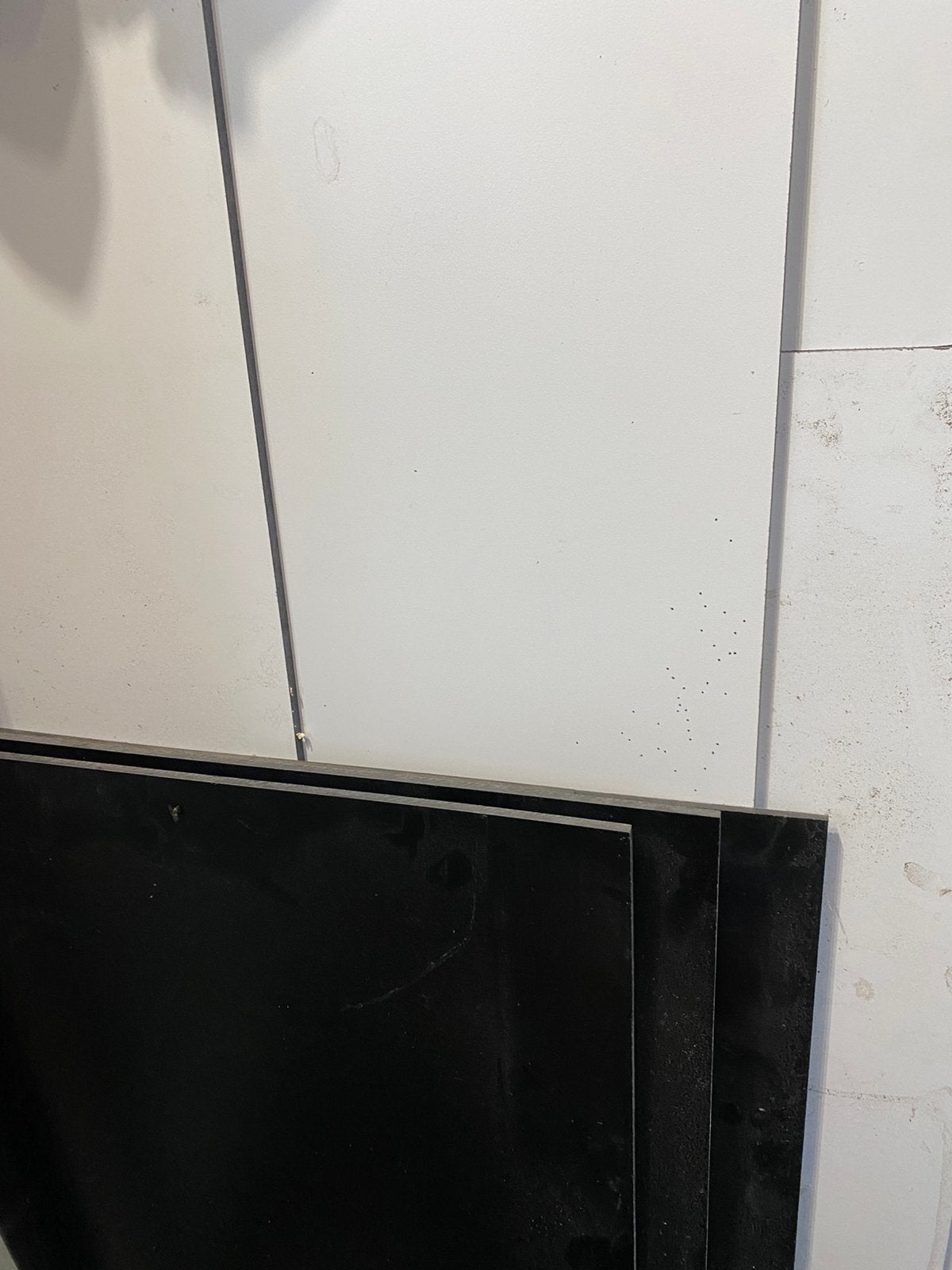 Tespa platen wit & zwart 25eur/m2!, Doe-het-zelf en Bouw, Ophalen, Zo goed als nieuw