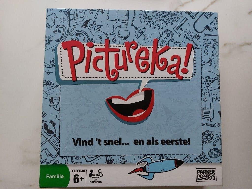 Gezelschapsspel: Pictureka, Hobby en Vrije tijd, Gezelschapsspellen | Bordspellen, Ophalen, Gebruikt, Parker