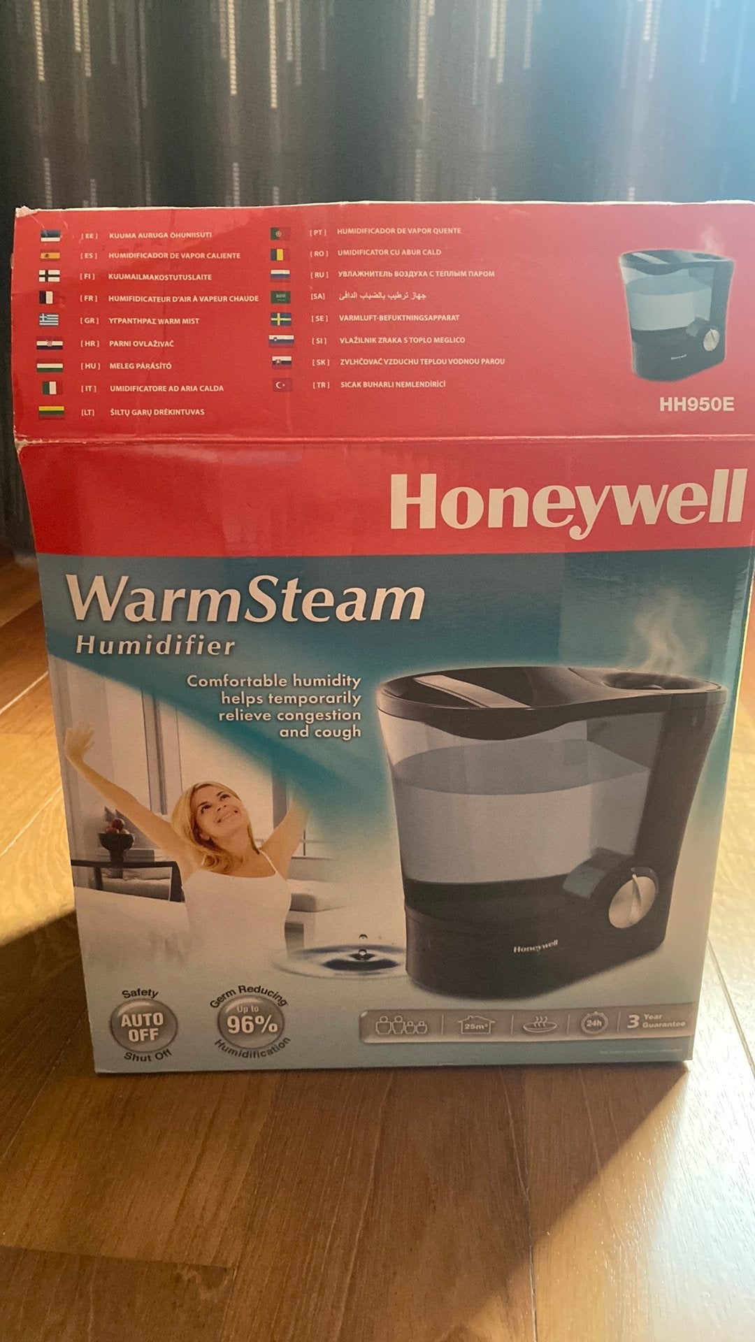 Honeywell luchtbevochtiger, Ophalen of Verzenden, Gebruikt, Luchtbevochtiger