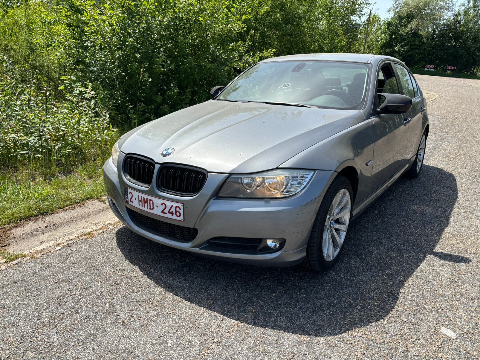 Bmw e90 1.6 essence 104000, Cuir, Argent ou Gris, Achat, 4 portes