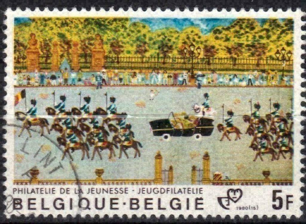 Belgique 1980 - Yvert/OBP 1994 - Philatélie pourla jeu (ST), Envoi, Affranchi, Oblitéré
