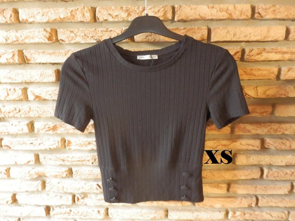 (150)- blouse femme t.XS noire - zara -, Enlèvement ou Envoi, Zara, Comme neuf, Taille 34 (XS) ou plus petite