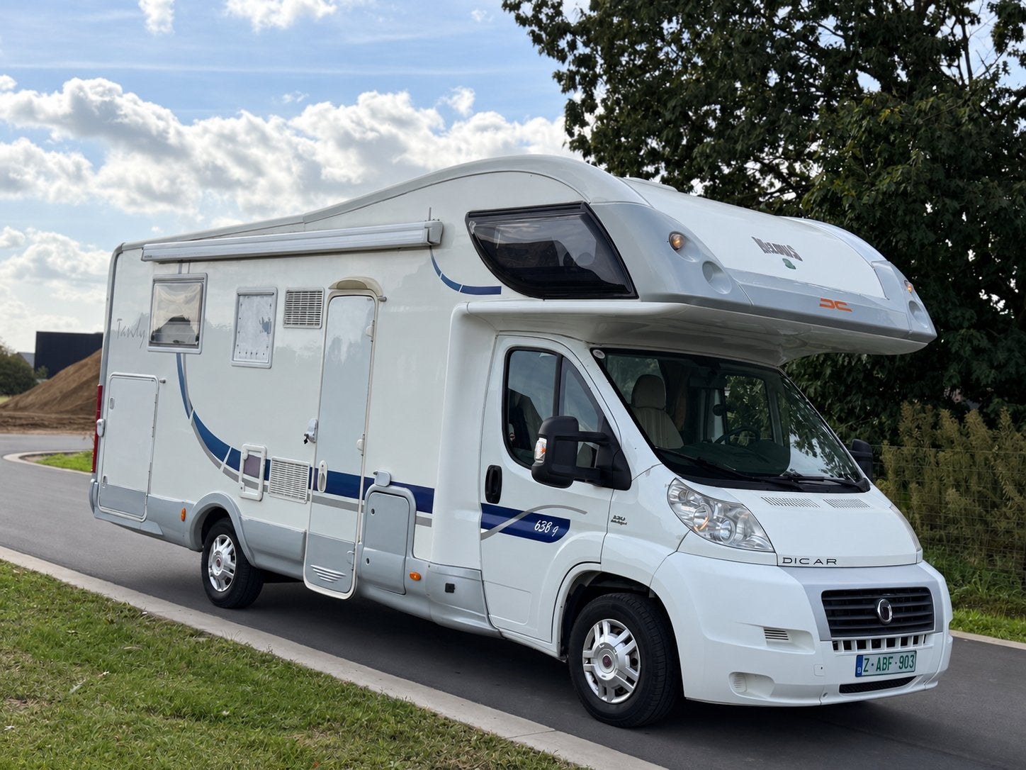 Fiat ducato // mclouis -638 g // Queens bed, Alkoof, Douche, Bedrijf, Diesel