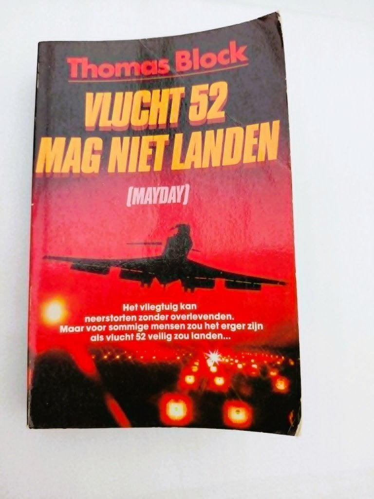 Vlucht 52 mag niet landen Thomas Block boek., Enlèvement ou Envoi