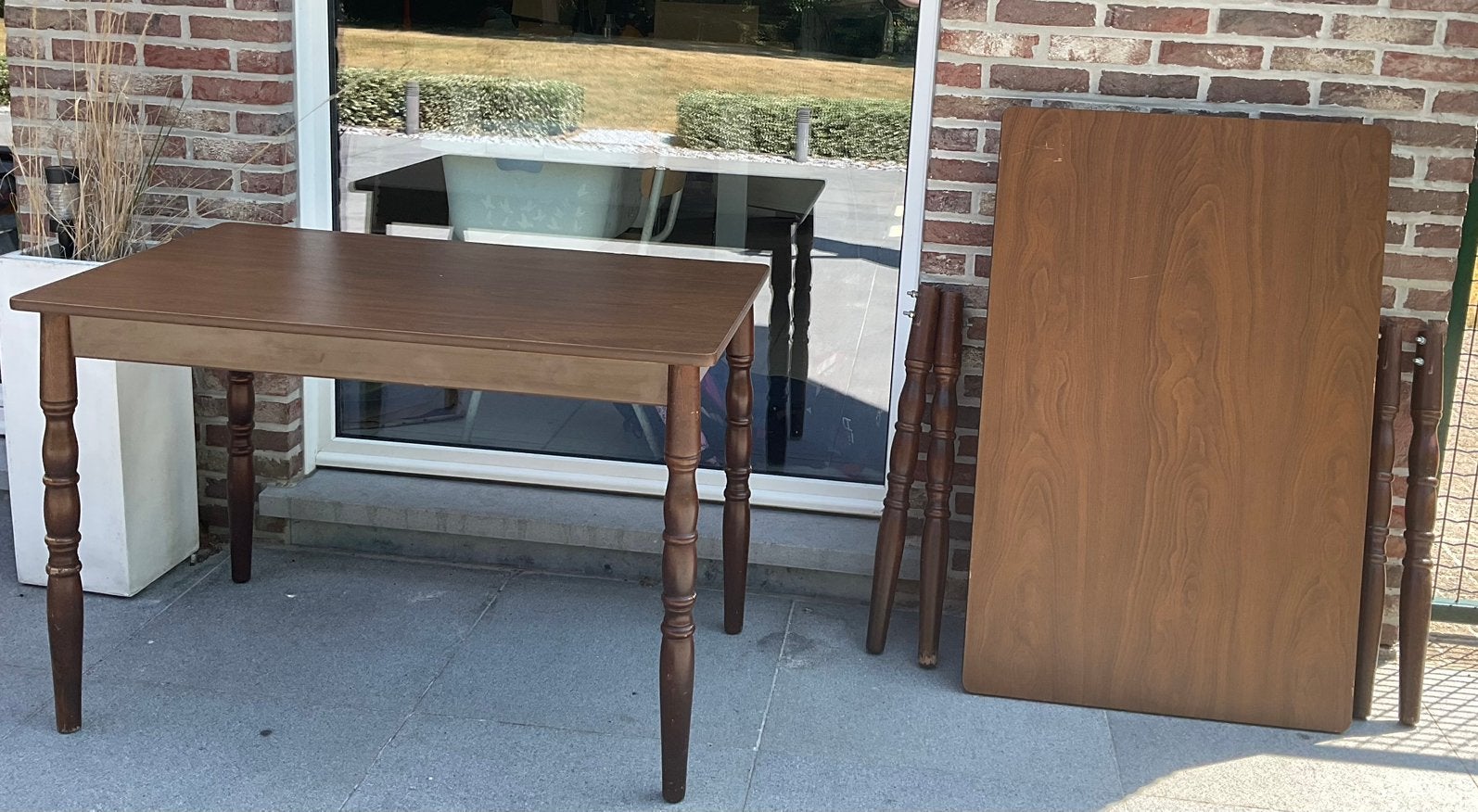 2 tafels samen voor 20 euro, Ophalen, Gebruikt