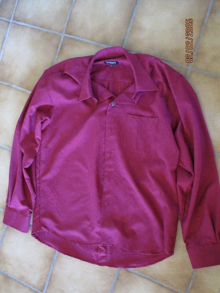2 nieuwe herenhemden v h merk VERSACE, Kleding | Heren, Ophalen of Verzenden, Nieuw, Grijs, Versace