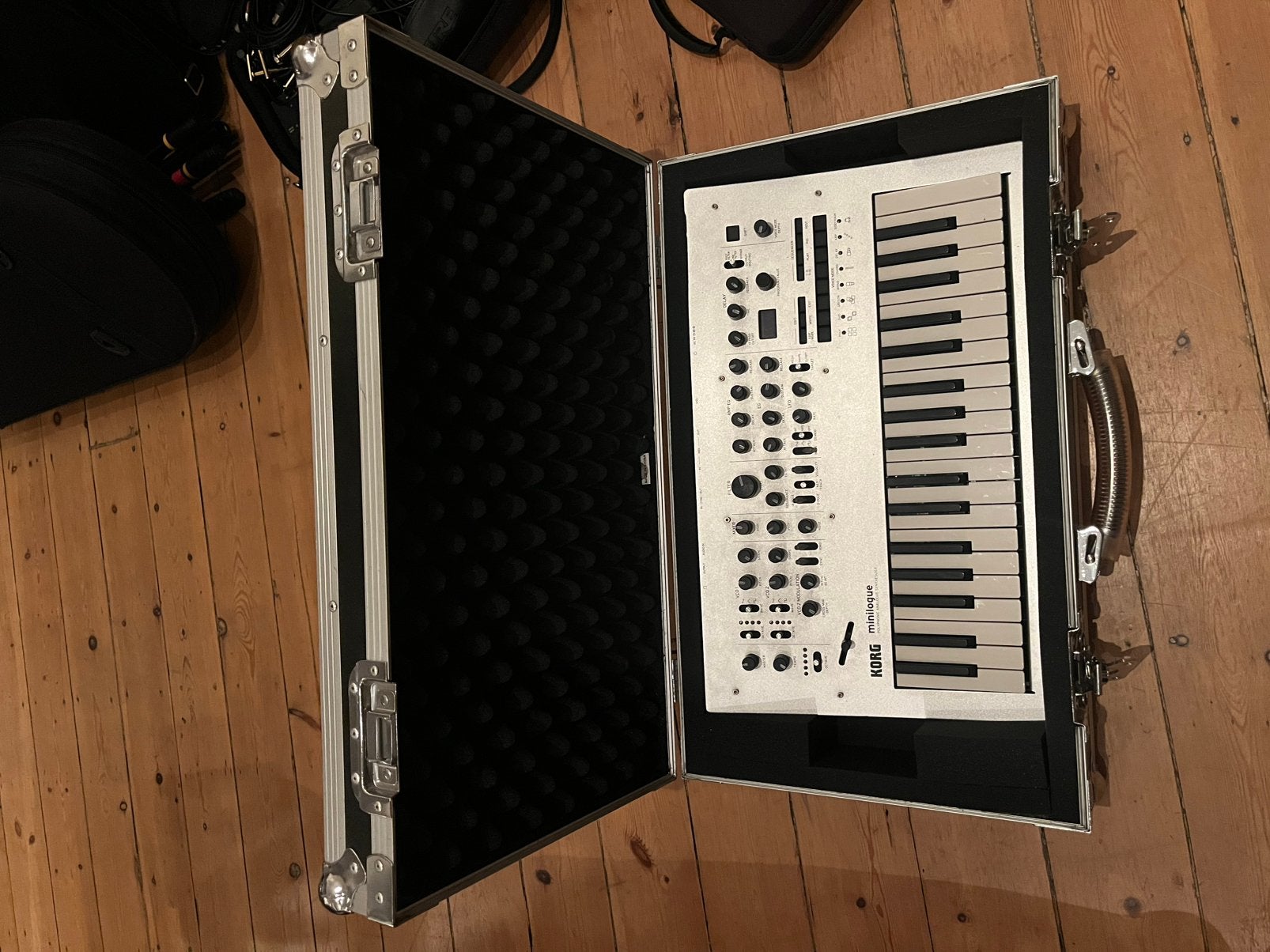 Minilogue de Korg, Enlèvement, Utilisé