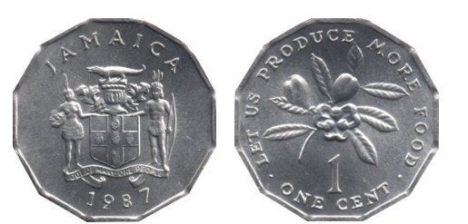 Jamaica 1 cent - 1983 (lot de 5 pièces), Enlèvement, Autres pays, Série