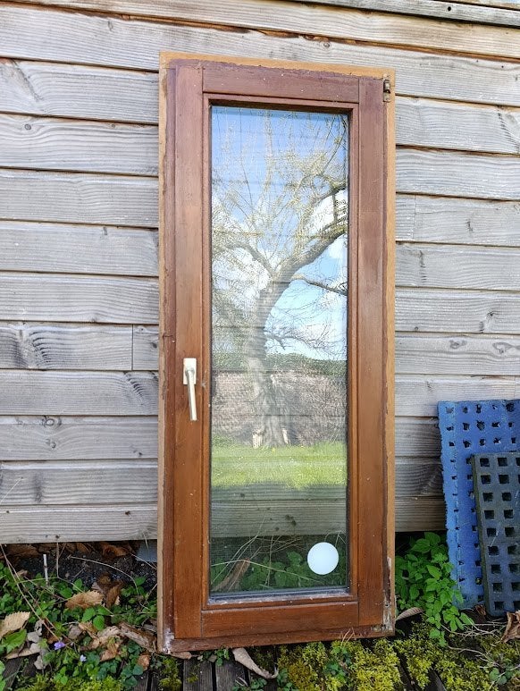 CHASSIS BOIS double vitrage, Bricolage & Construction, Vitres, Châssis & Fenêtres, Double vitrage, 120 à 160 cm, Fenêtre de façade ou Vitre
