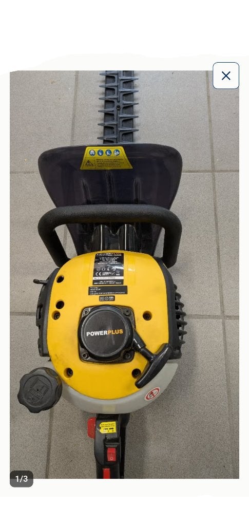 Powerplus POWXG2018 benzine heggenschaar 25,4cc 64cm, Ophalen of Verzenden, Nieuw, Benzine, Powerplus