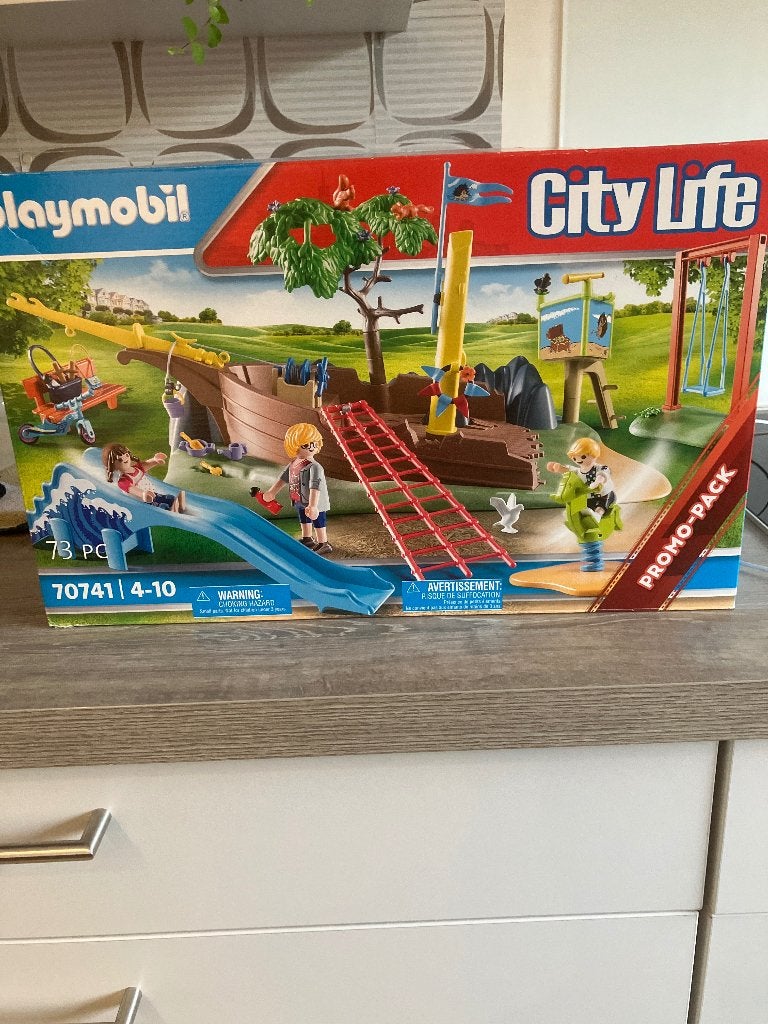 Playmobil city life 70741Avontuur speeltuin met scheepswrak, Kinderen en Baby's, Ophalen, City life