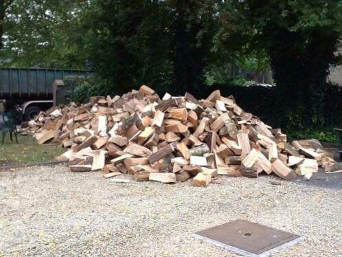 Mélange hêtre charme chêne bois chauffage 2026 sec de 2 ans, 6 m³ ou plus, Envoi, Autres essences de bois, Bûches