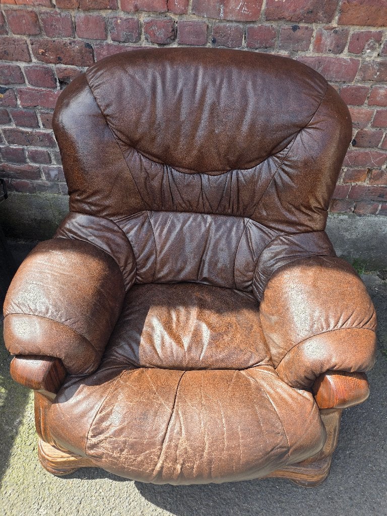 Fauteuil d'occasion une place à vendre, Enlèvement, Utilisé