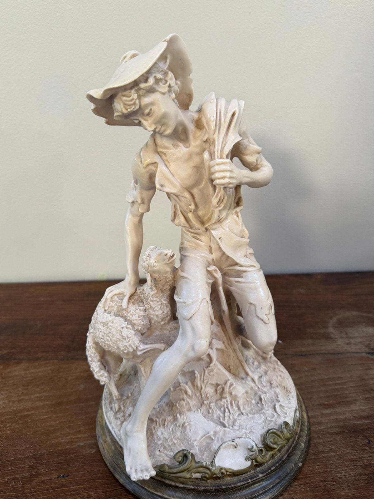 een Giuseppe Armani Capodimonte vintage beeldje, Enlèvement, Utilisé