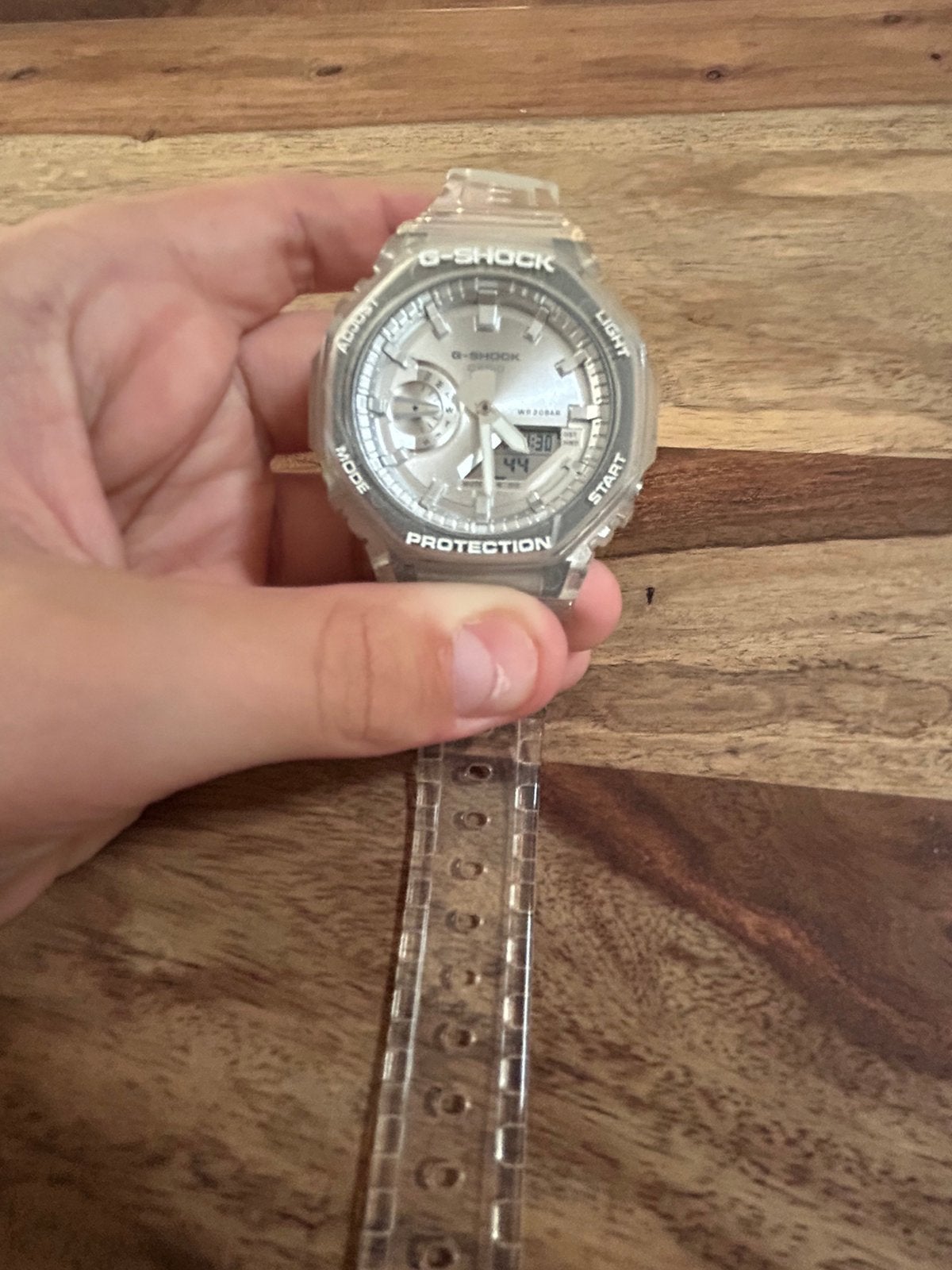 G shock horloge, Verzenden, IOS, Zo goed als nieuw, Waterdicht