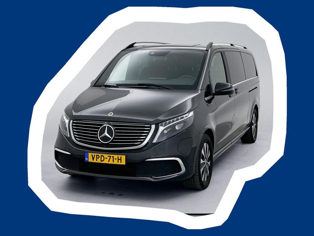 Mercedes-Benz EQV 300 L3 90kWh DC Burmster Dubbele cabine Gr, Auto's, Automaat, Parkeersensor, Mercedes-Benz, Zilver of Grijs